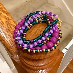 Handmade Multicolor Beaded Bracelets
